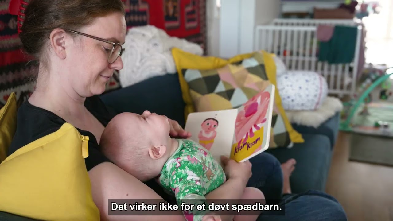 Sådan får du spædbarnets opmærksomhed